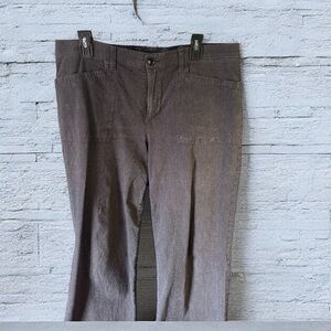 Classic Gray Corduroy Jeans with Regular Fit A 37